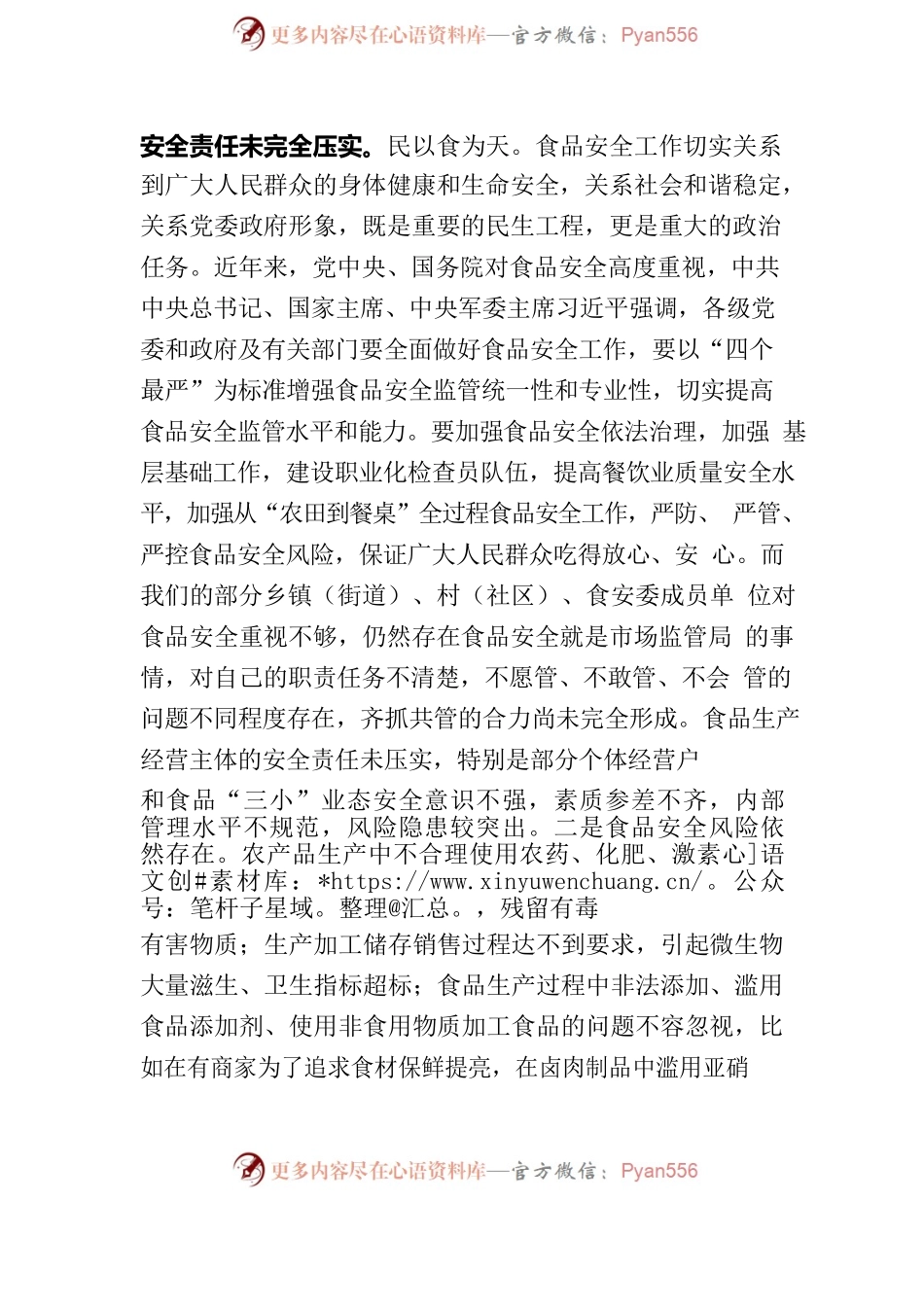 在XX市XX区2023年食品安全委员会第一次全体（扩大）会议上的讲话.docx_第2页