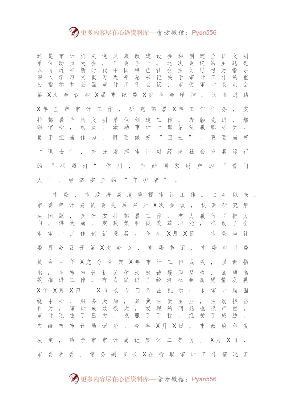 在全市审计工作会上的讲话.docx_第2页