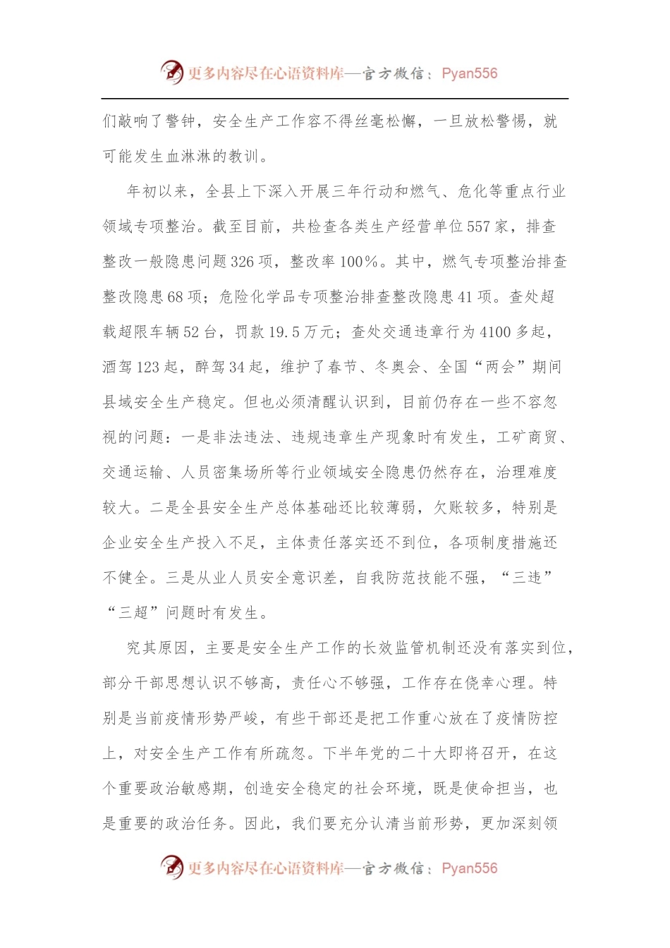 在全县安全生产大检查动员部署暨县安委会第二次全体[扩大]会议上的讲话.docx_第2页