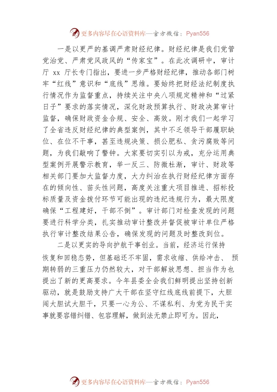 在县委审计委员会会议上的讲话（20230812）.docx_第2页