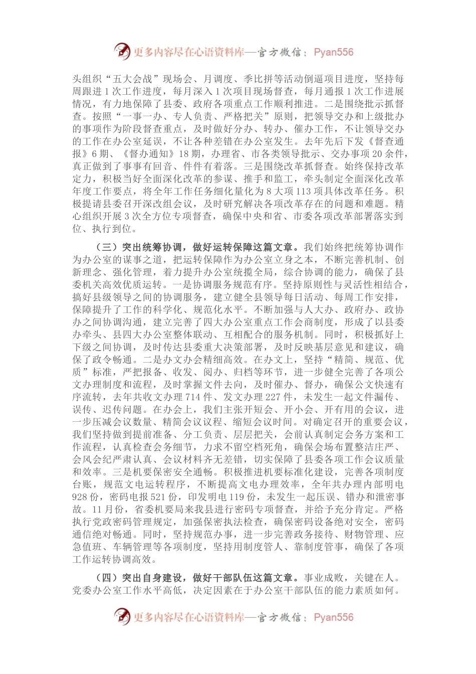 在全市党政办主任座谈会上的交流发言.docx_第2页