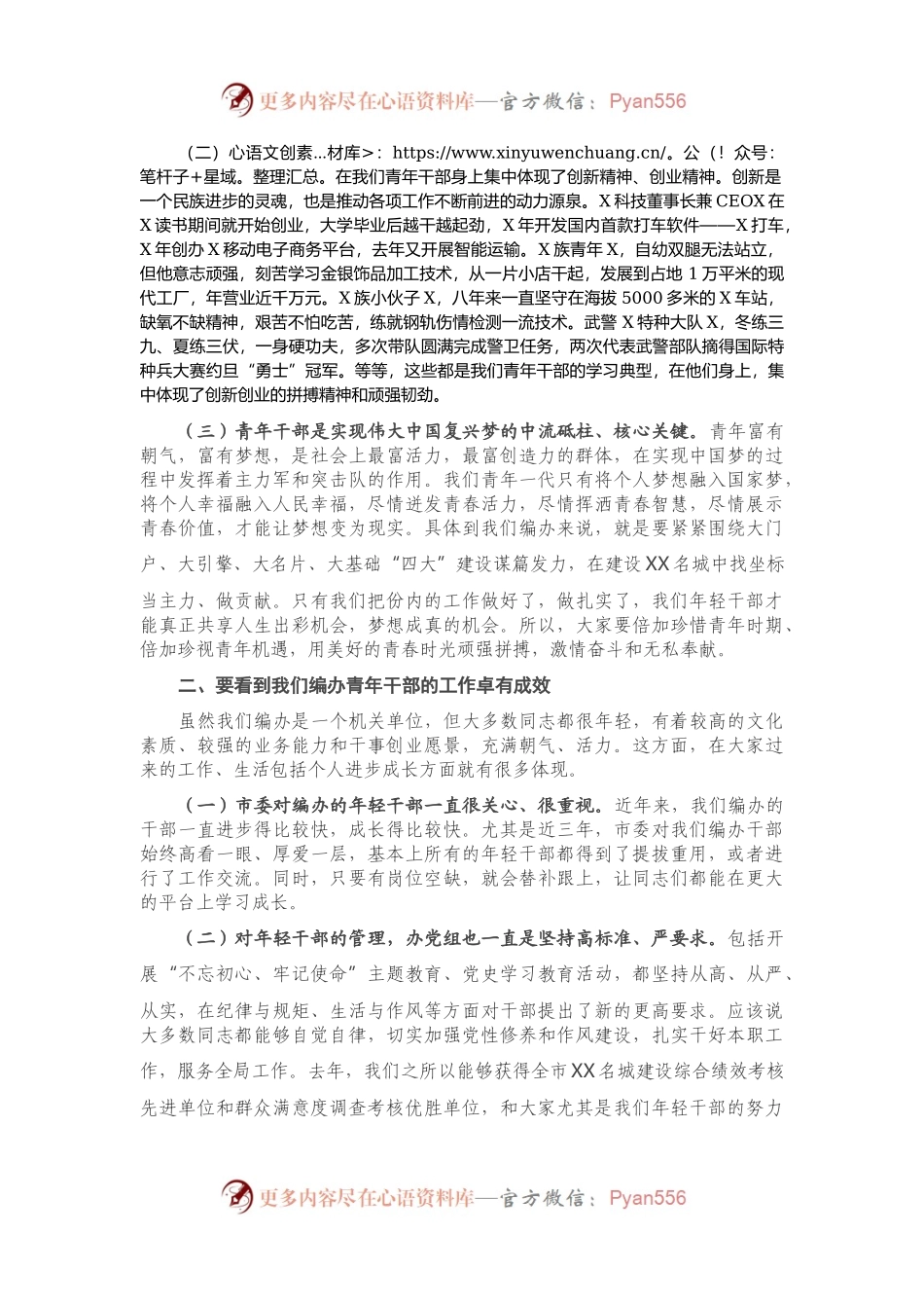 在市编办青年干部座谈会上的讲话.docx_第2页