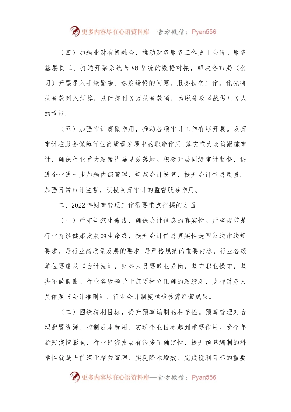 在全区X商业财务审计工作会议上的讲话.docx_第2页