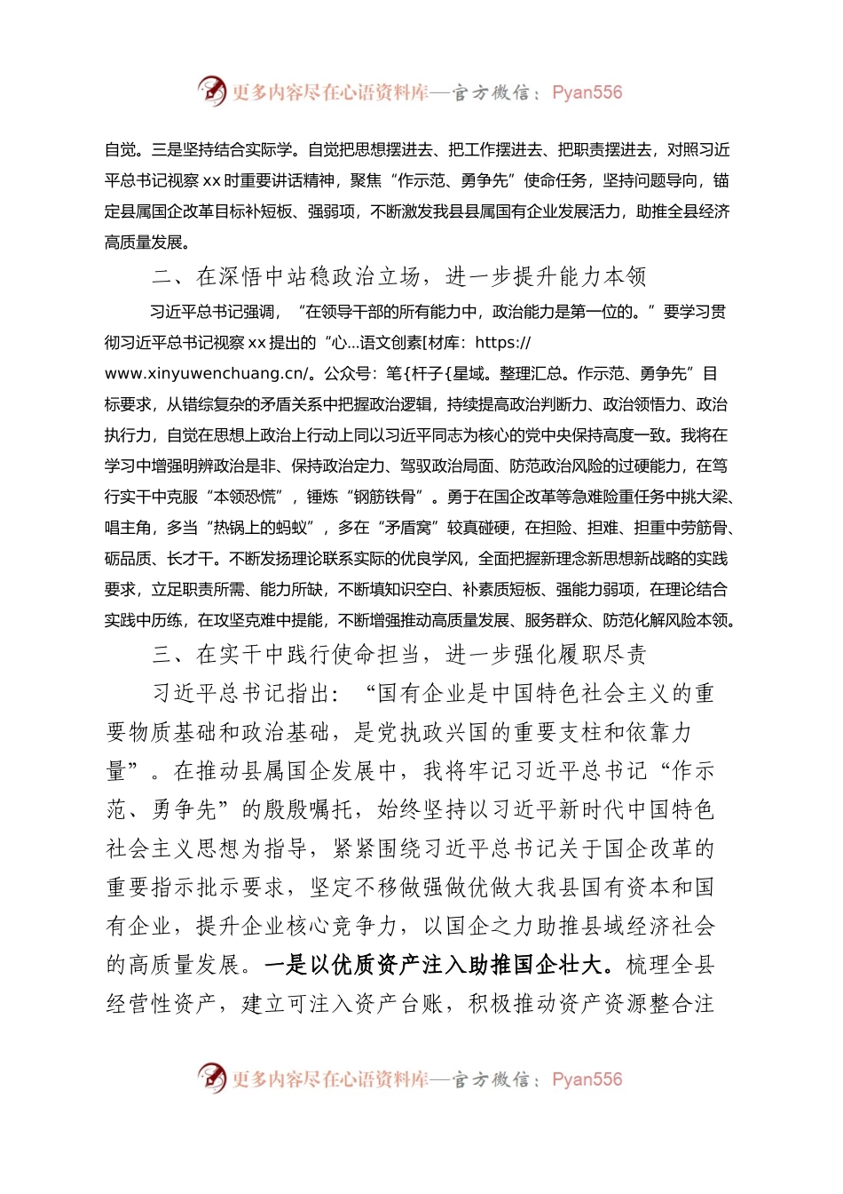 在主题教育专题读书班分组讨论时的发言——国企改革、金融领域.docx_第2页