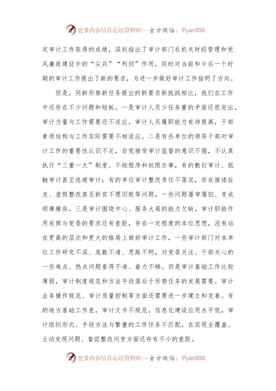 在审计工作会议上的讲话.docx_第2页