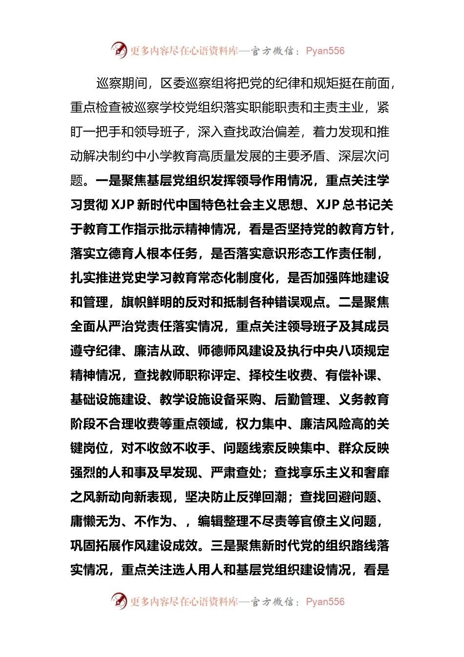 在巡察动员工作会议上的讲话.docx_第2页