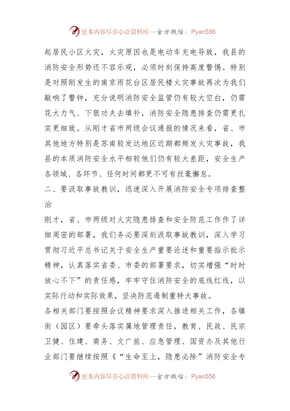 在全省消防安全委员会全体（扩大）会议续会上的讲话稿.docx_第2页