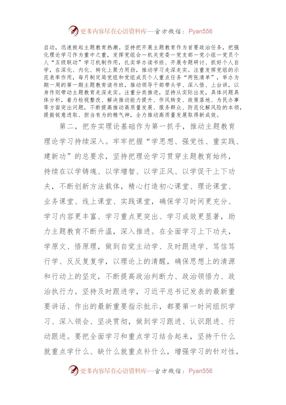 在主题教育推进工作座谈会上的讲话提纲.docx_第2页