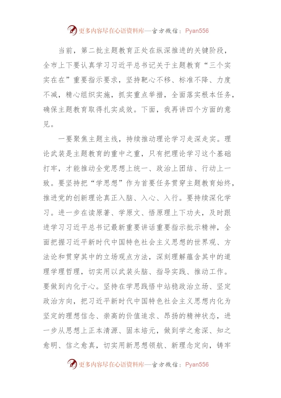 在主题教育领导小组会议上的讲话稿 (2).docx_第2页