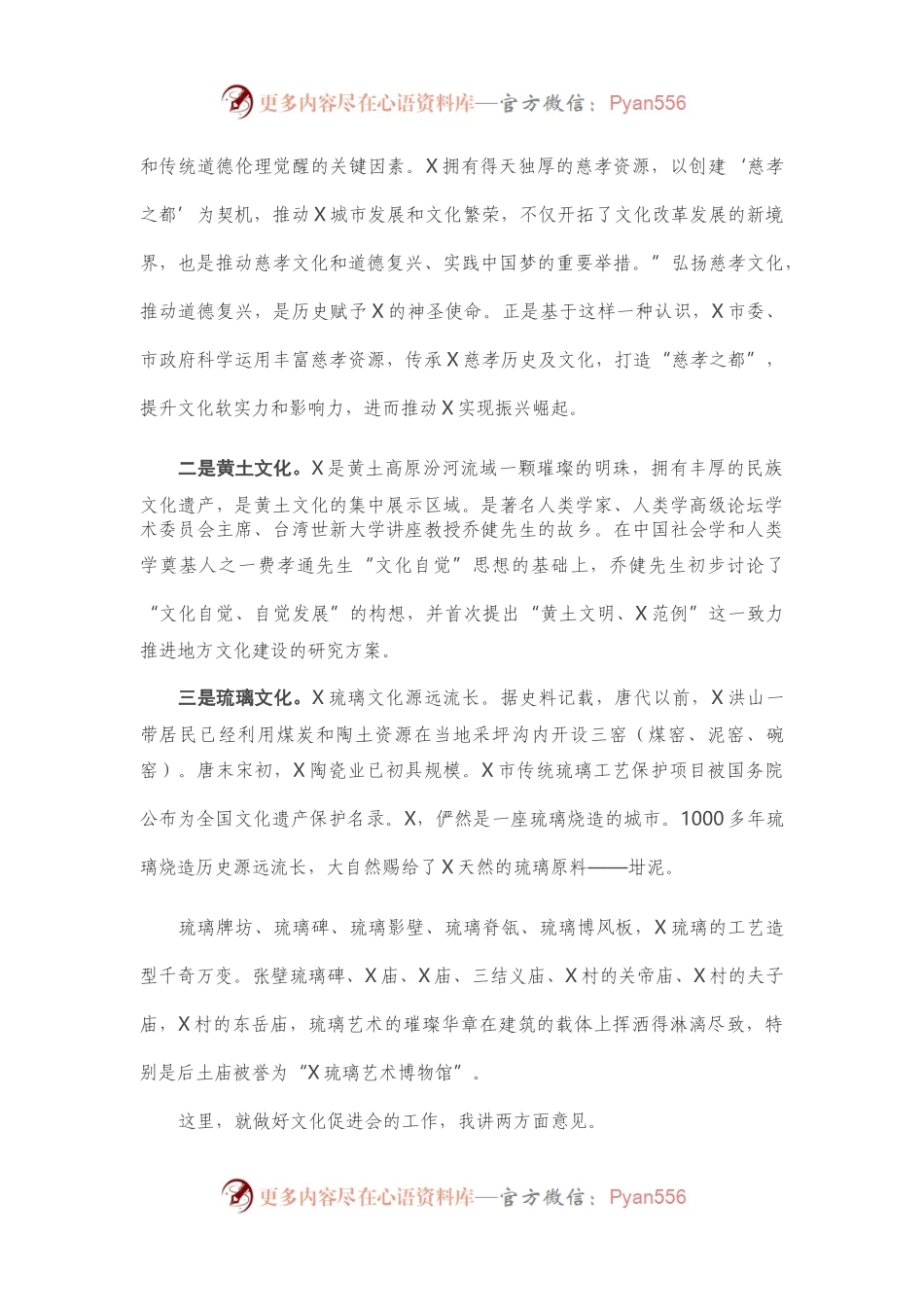 在X市文化促进会成立大会上的讲话.docx_第2页