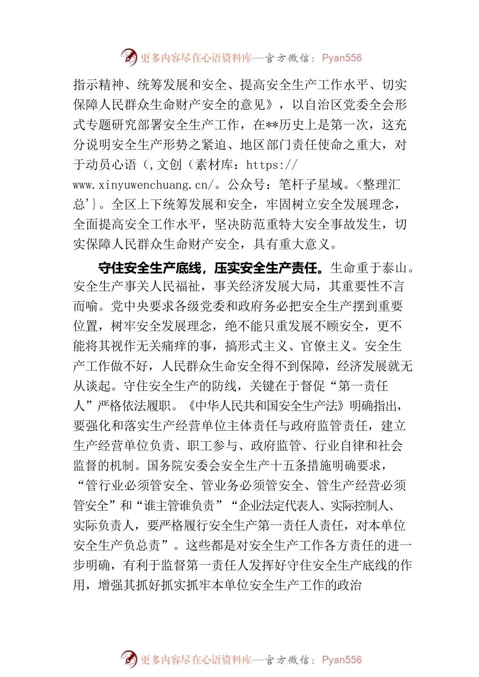 在党组理论学习中心组安全生产专题研讨交流会上的发言材料.docx_第2页