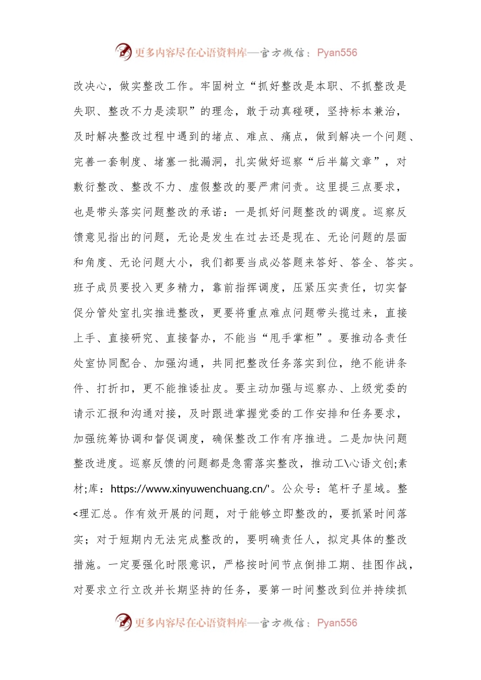 在巡察整改专题民主生活会上的讲话提纲.docx_第2页