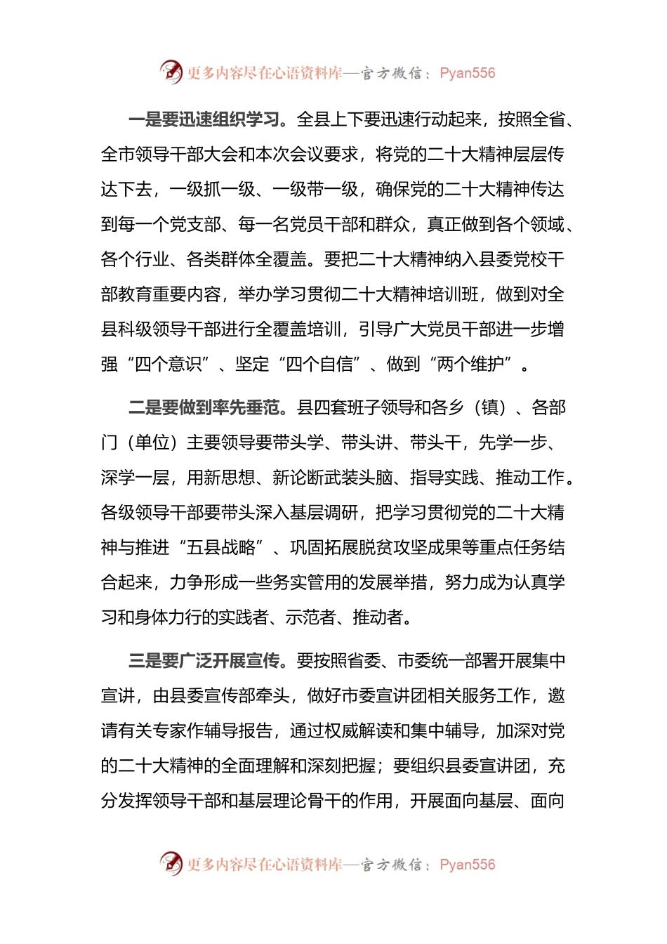 在全县领导干部大会上的讲话（二）.docx_第2页
