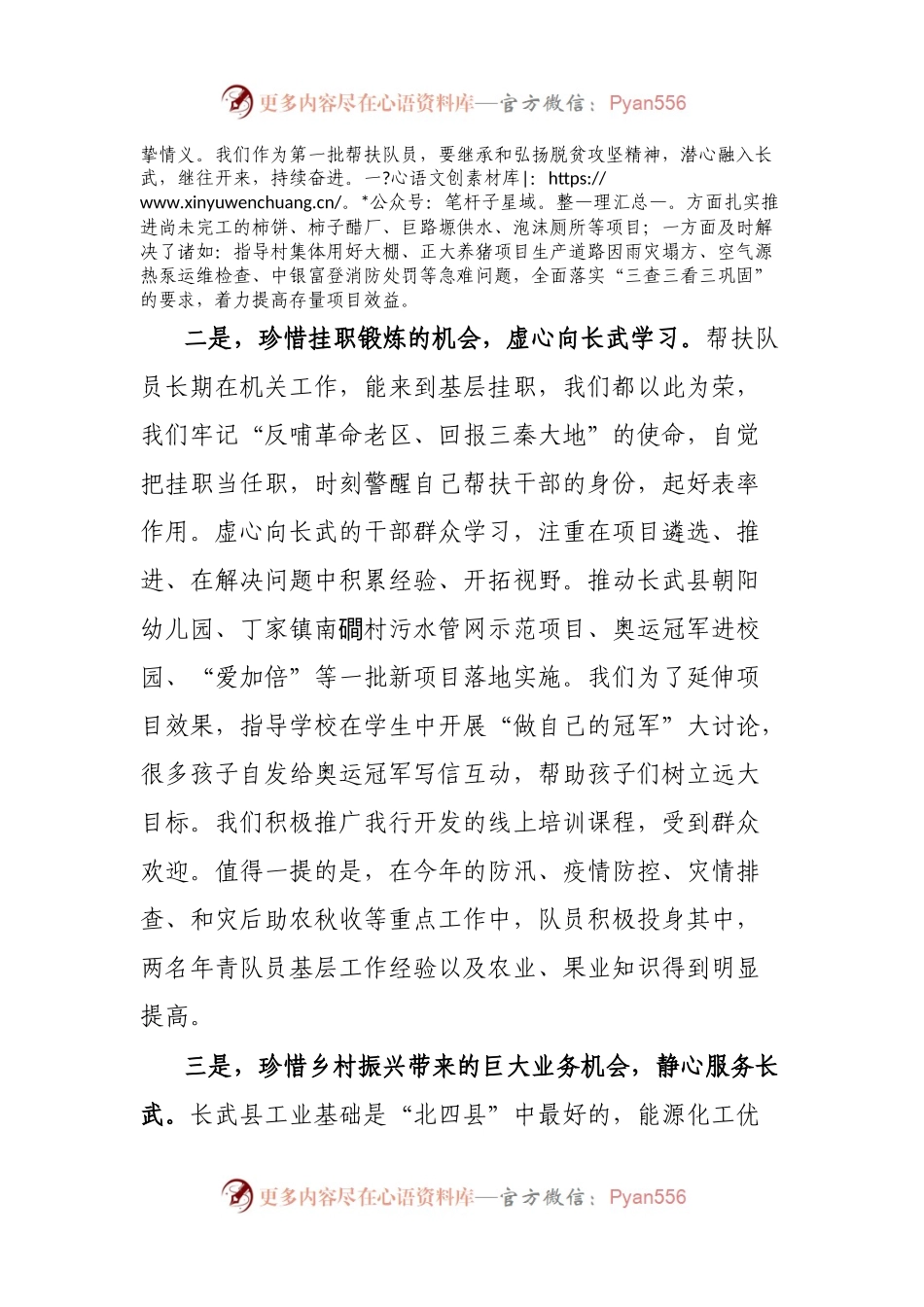 在总行定点帮扶工作推进视频会上的发言.docx_第2页