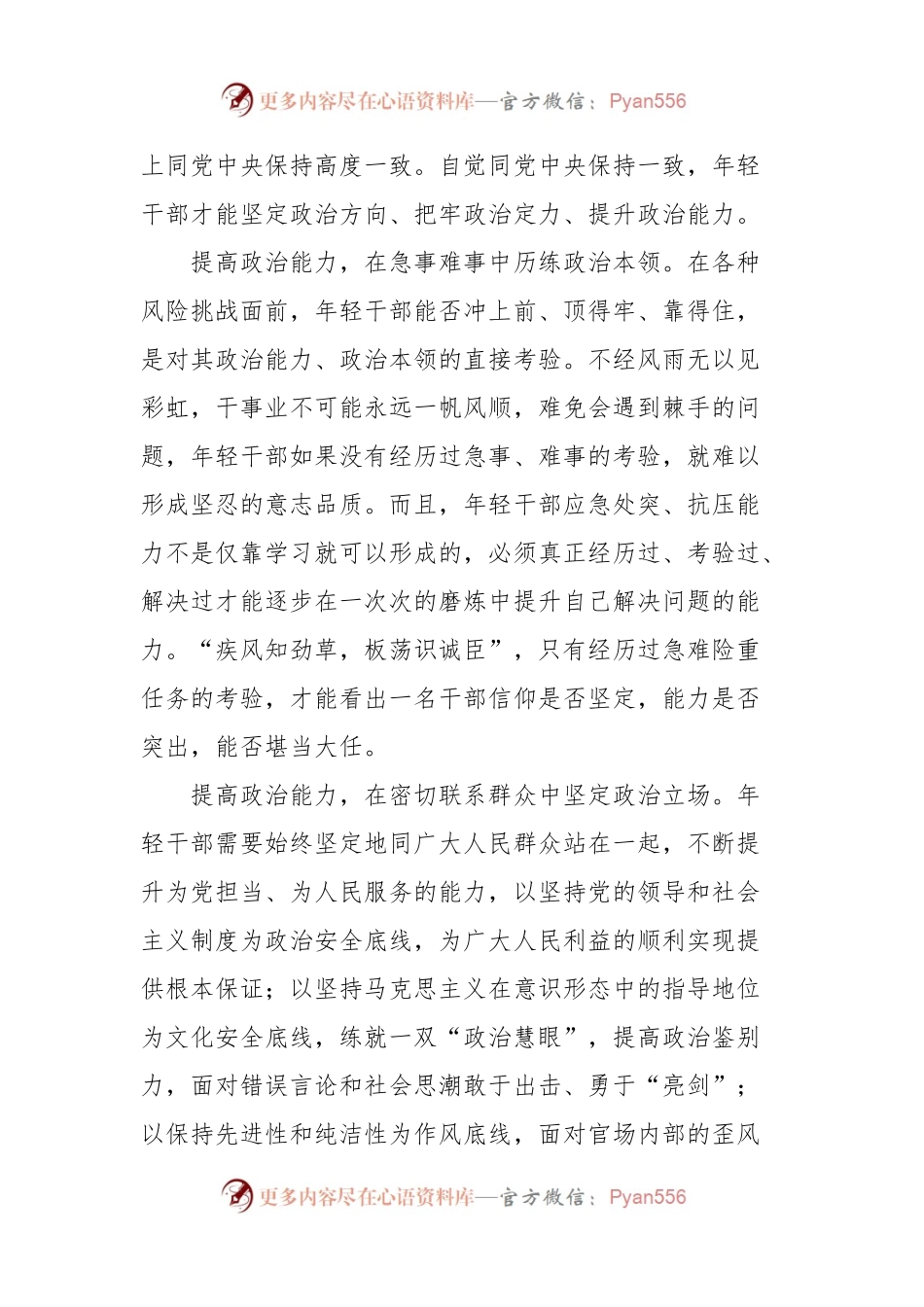 在提升政治能力主题研讨发言.docx_第2页