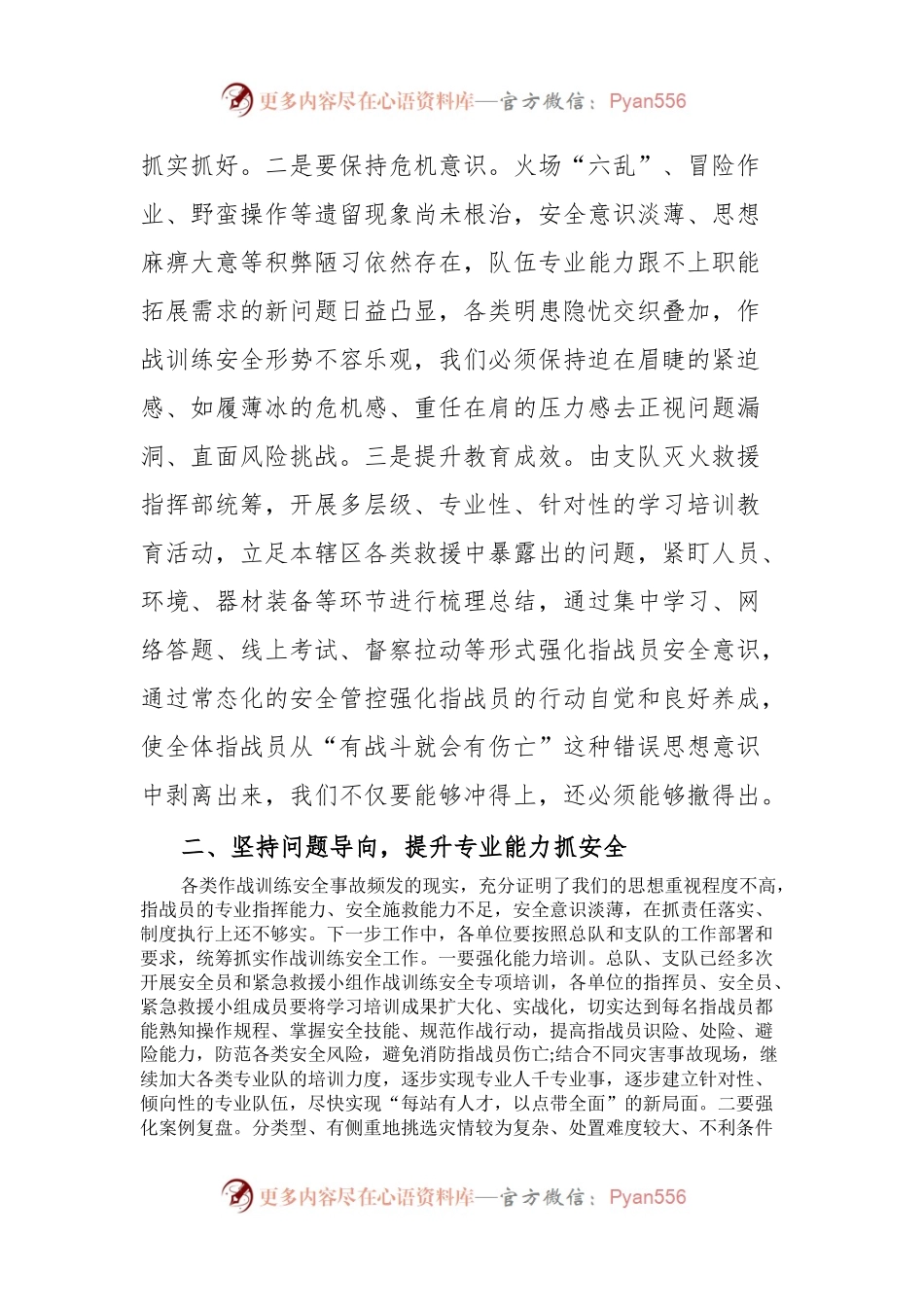 在全市xx队伍安全形势分析会上的讲话.docx_第2页