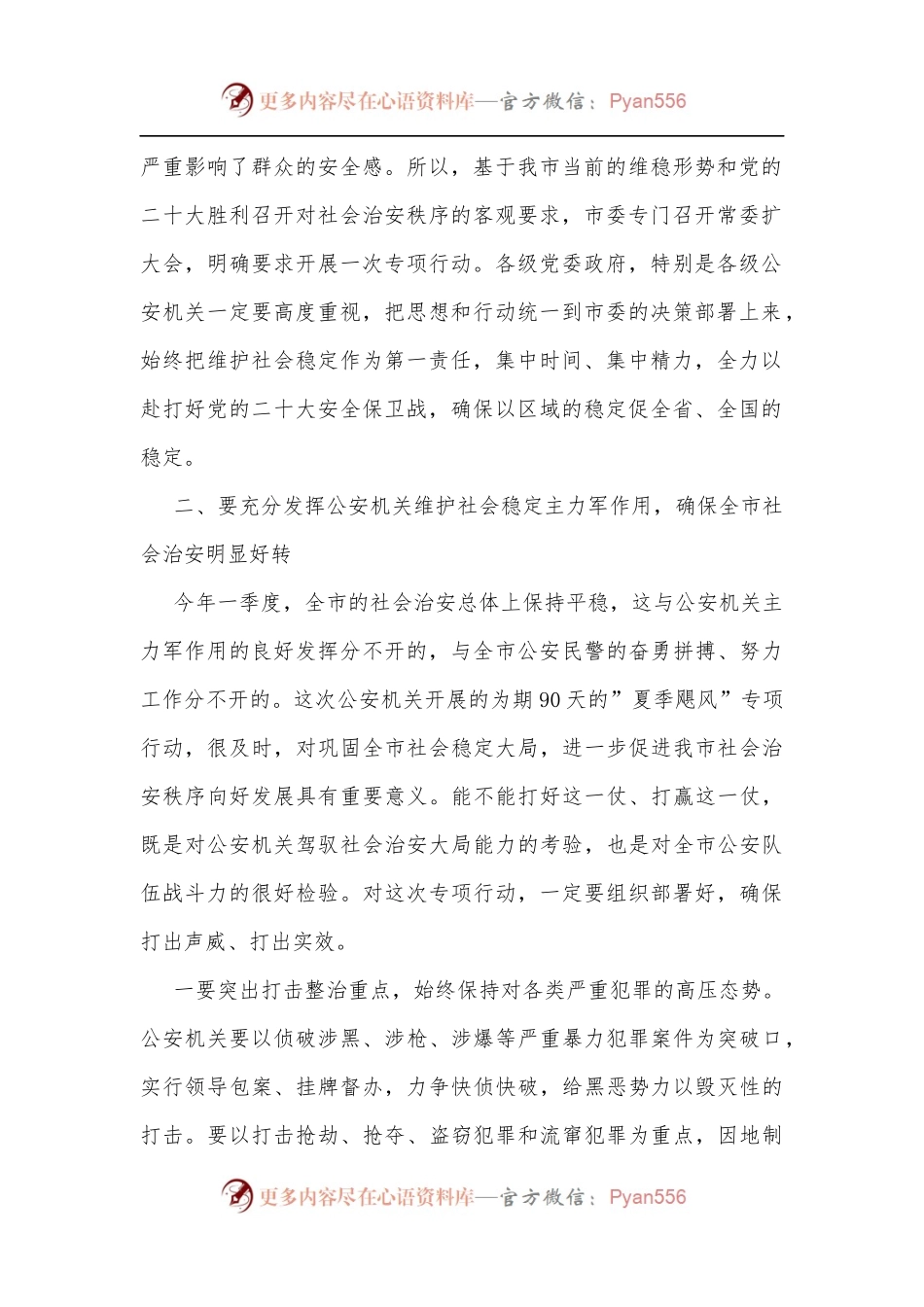 在全市公安机关”夏季飓风”行动动员部署视频会议上的讲话.docx_第2页
