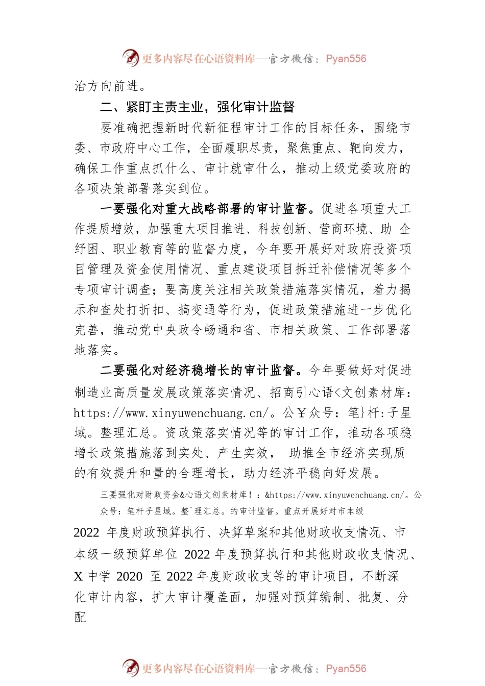 在全市审计工作会议上的讲话.docx_第2页