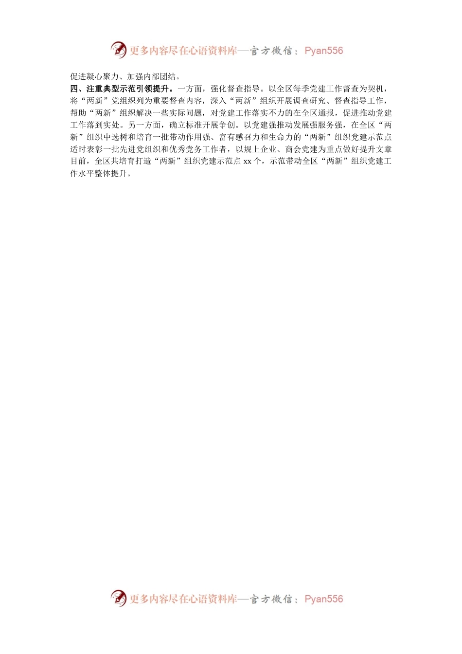 在全市两新党建工作推进会上的经验交流材料.docx_第2页