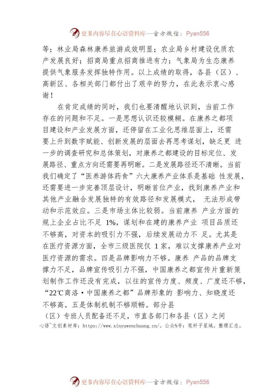 在全市打造中国康养之都工作推进会上的讲话（20220809）.docx_第2页