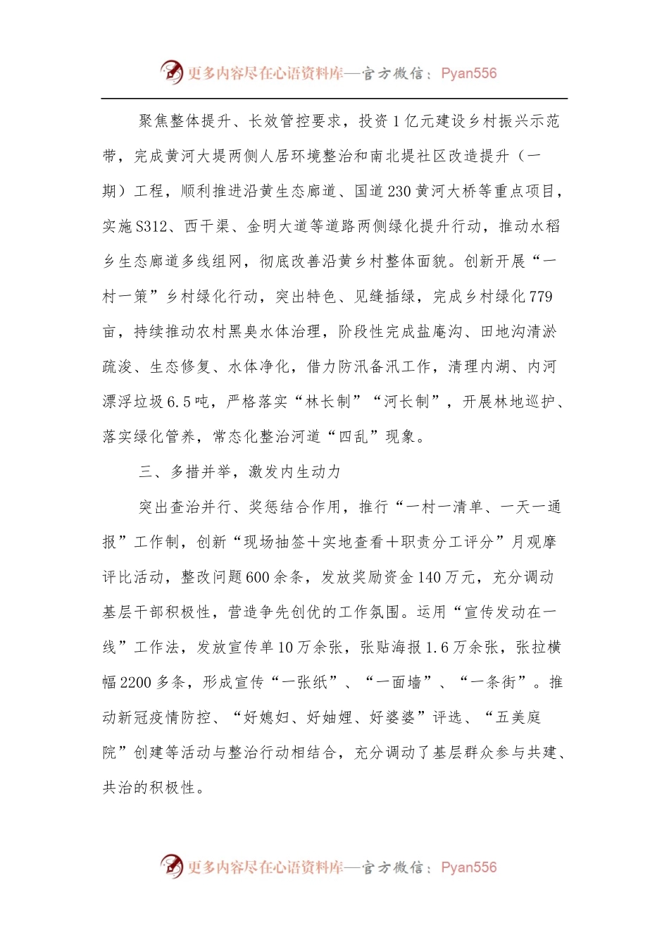 在全市农村人居环境集中整治行动调度会上的典型发言.docx_第2页