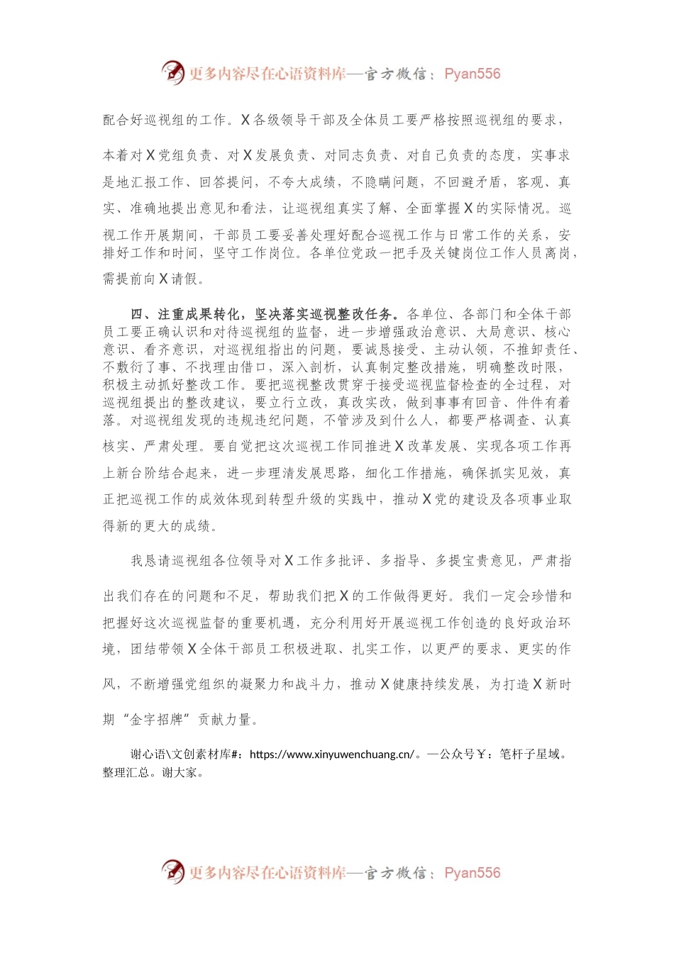 在巡视巡察审计动员会议上的表态发言讲话.docx_第2页