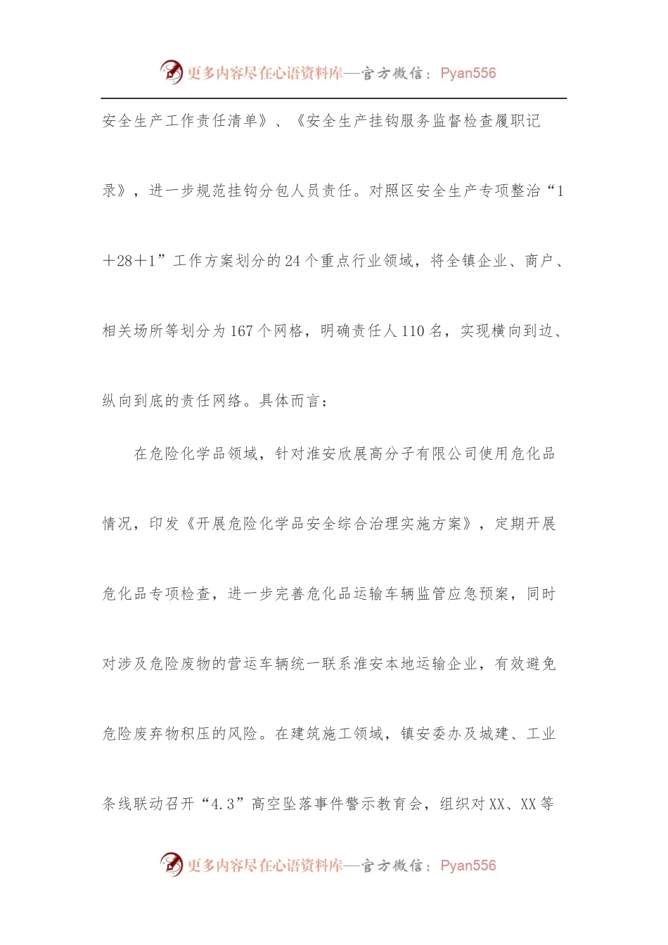 在安全生产督导迎检会议上的汇报材料.docx_第2页