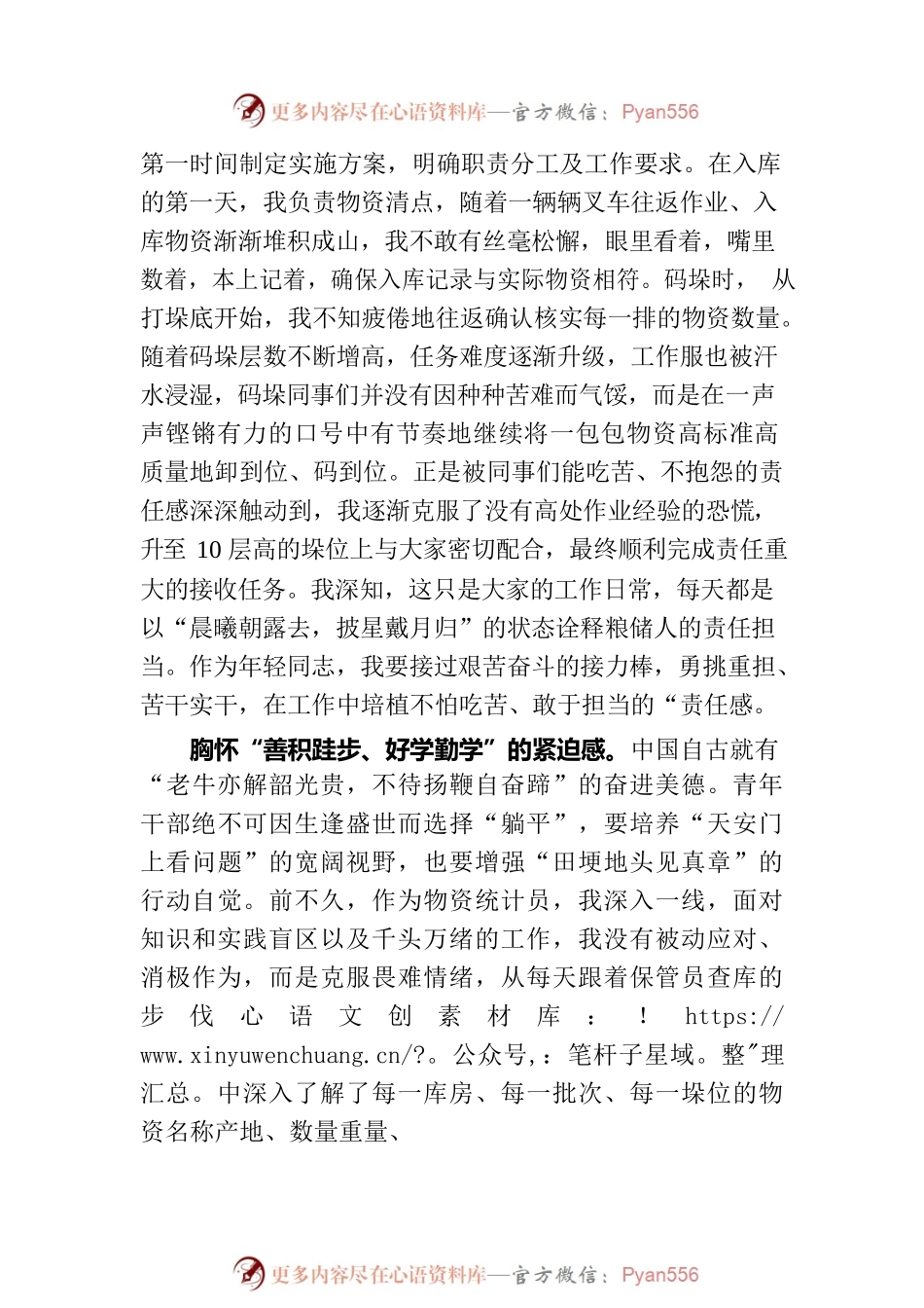 在市粮食系统年轻干部座谈会上的发言.docx_第2页