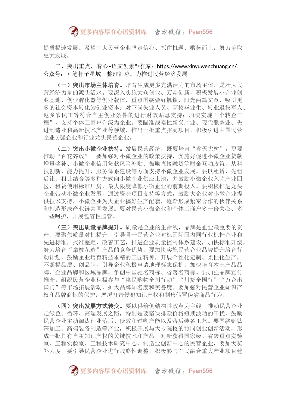 在全市推进民营经济发展大会上的讲话.docx_第2页