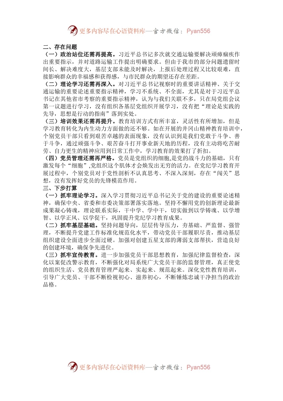 在全市市直机关党组织书记抓基层党建述职评议会议上的发言.docx_第2页