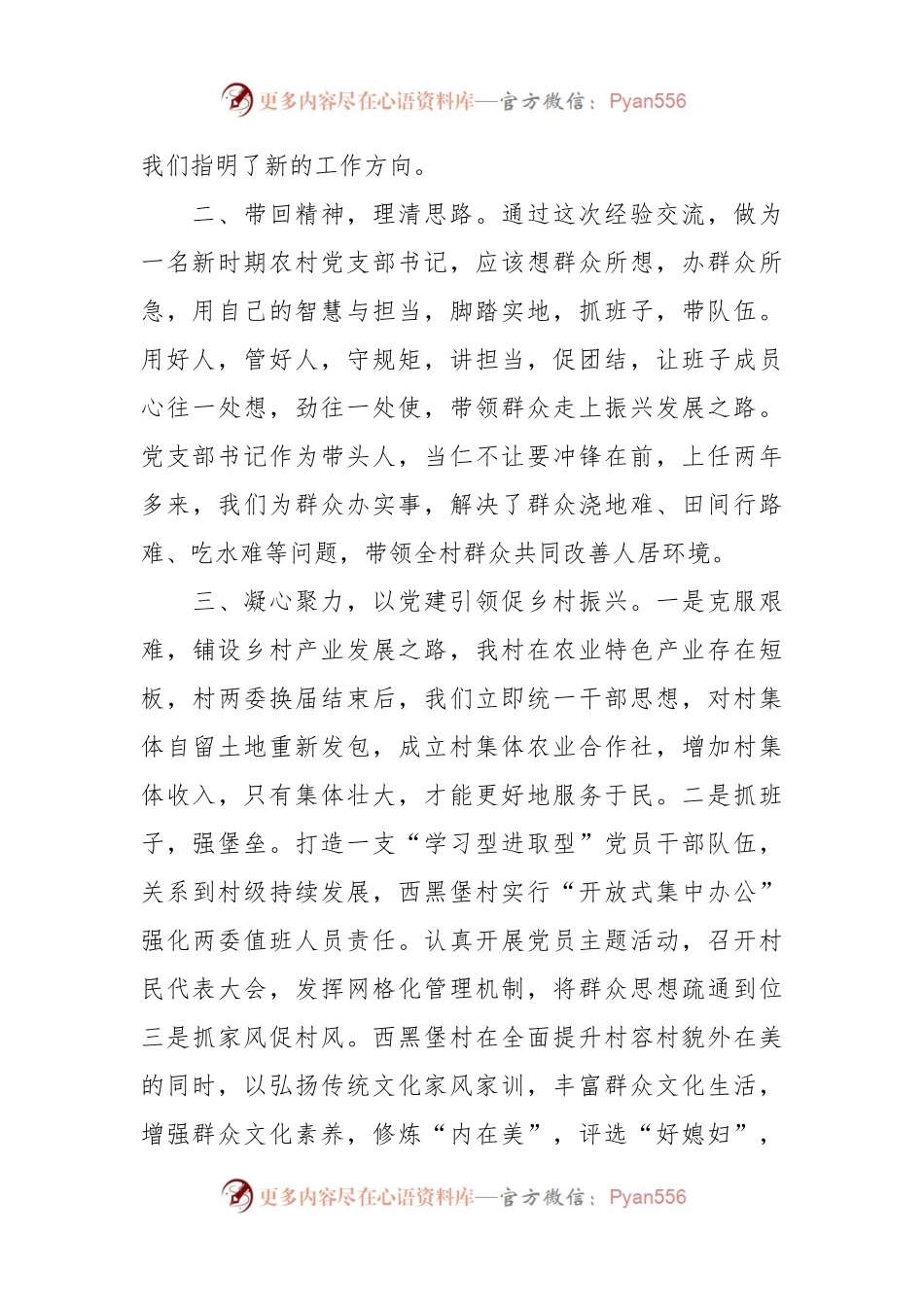 在参加村党支部书记培训心得体会.docx_第2页