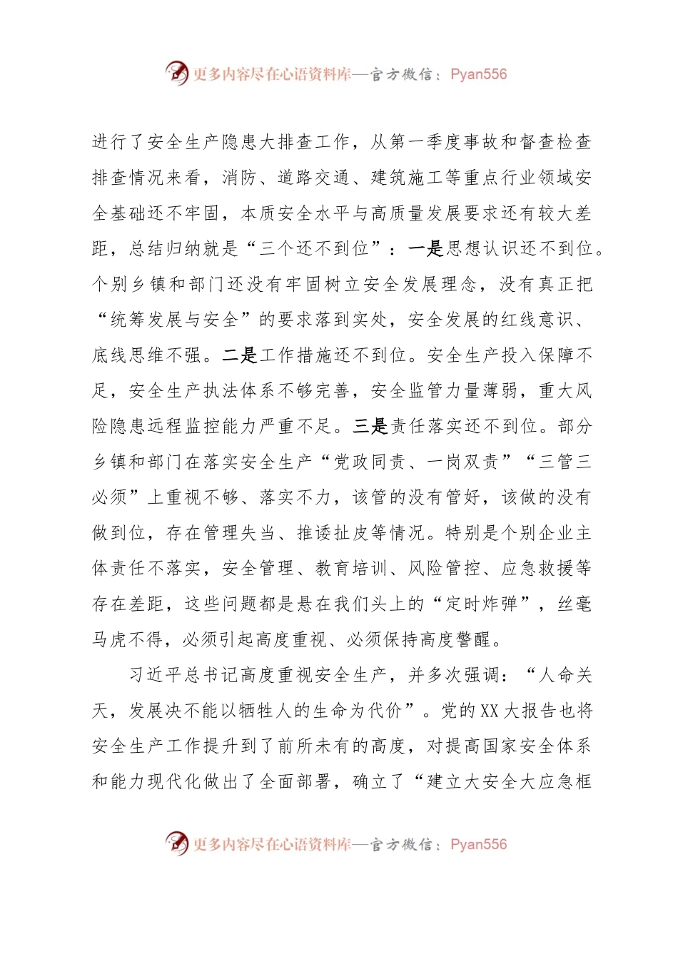 在XX县安委会2023年第二次全体成员会议上的讲话.docx_第2页