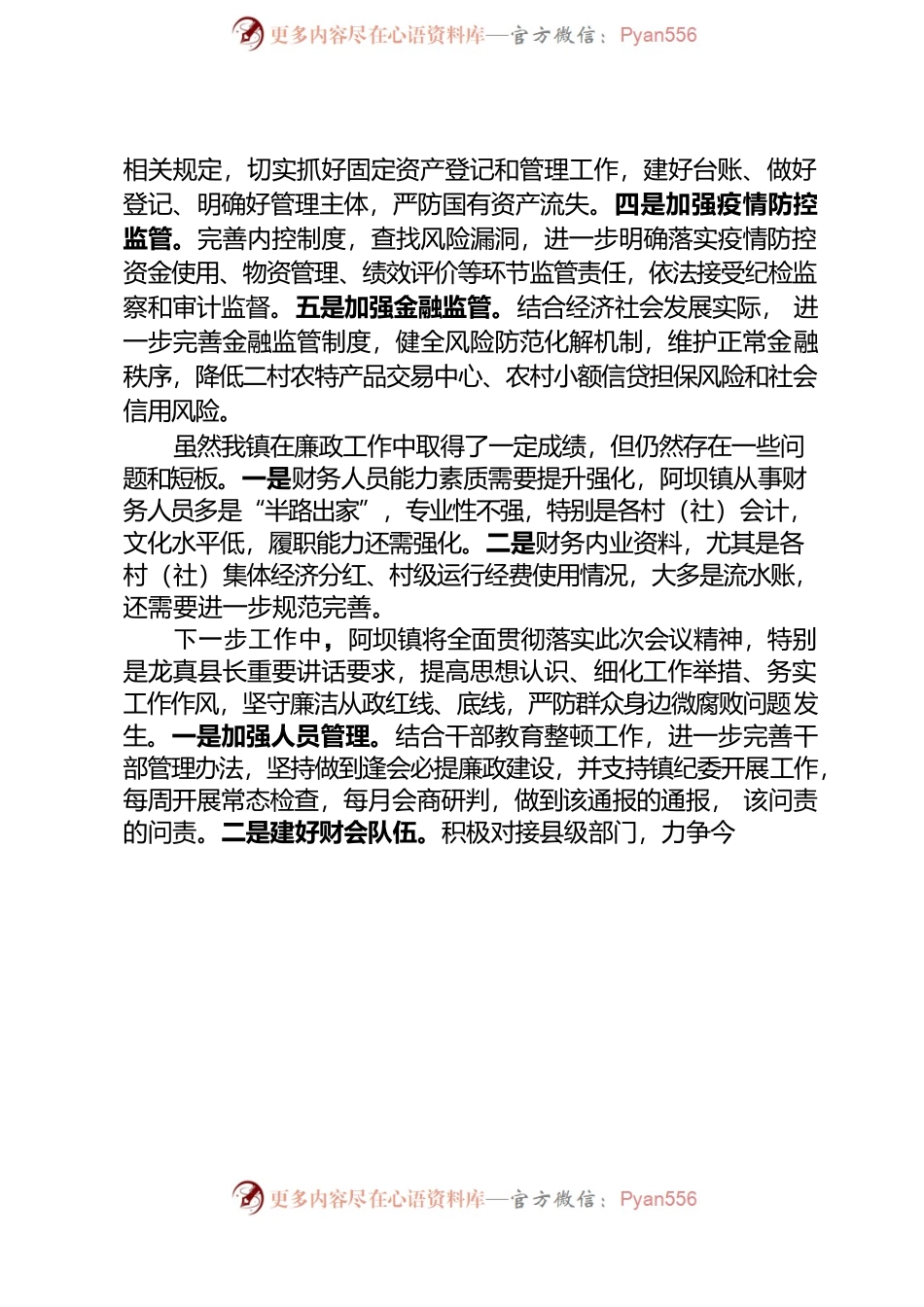 在县人民政府2022年廉政工作会议上的发言.docx_第2页