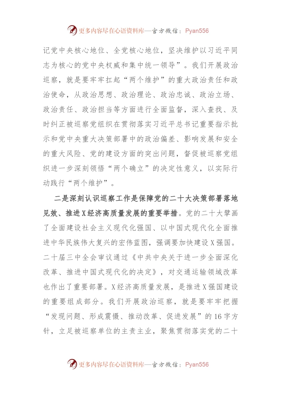 在厅（局）党委巡察工作动员部署会上的讲话.docx_第2页