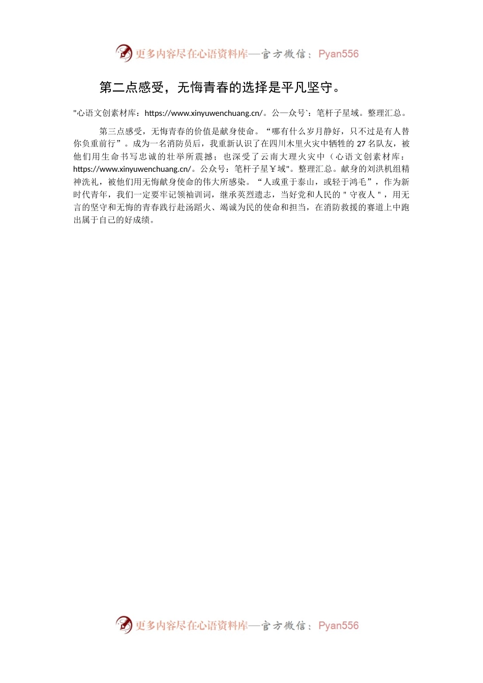 在支队青年座谈会上的发言材料：青春向党 不负使命.docx_第2页