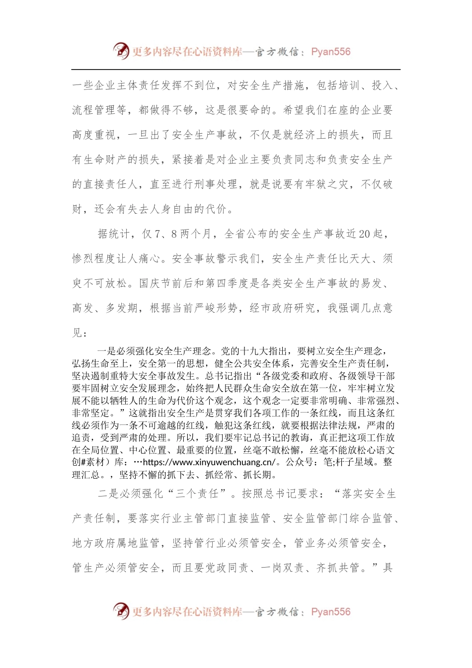 在全市安全生产工作会议上的讲话（二）.docx_第2页