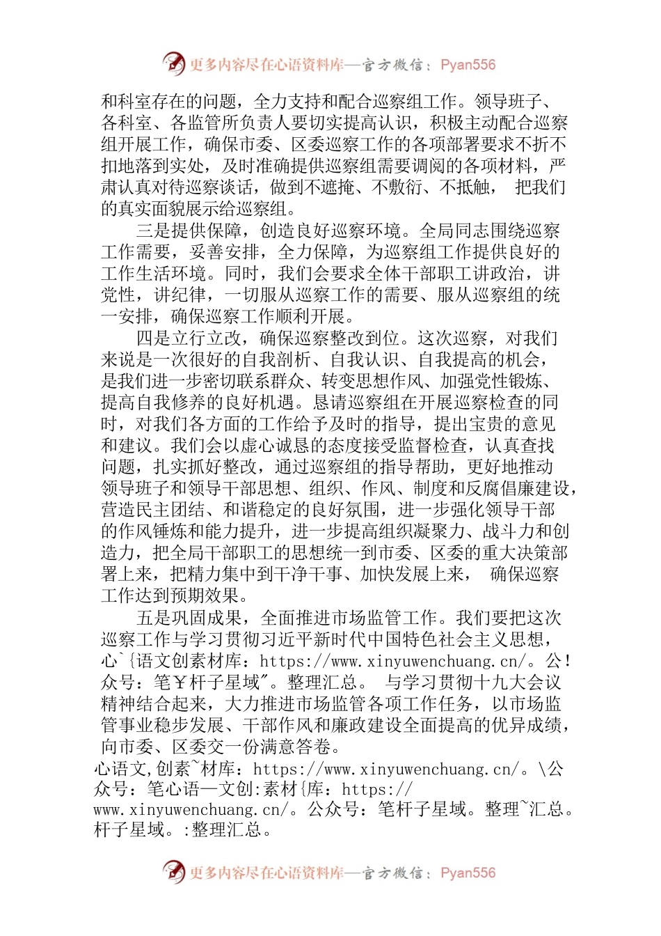 在XX市县（区）党委异地交叉巡察动员会上的表态发言.docx_第2页