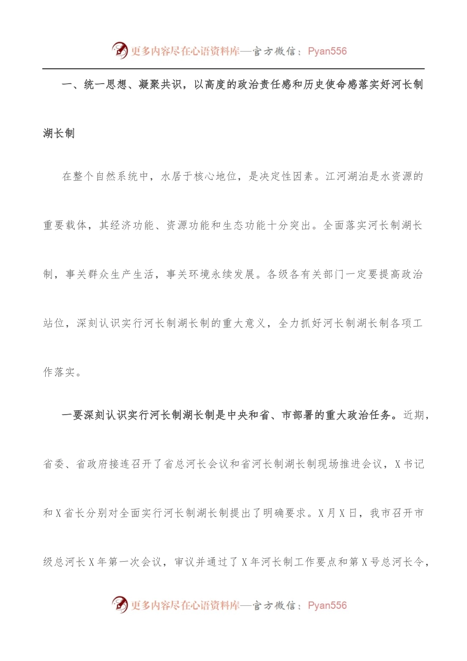 在全市河长制湖长制现场推进会议上的讲话.docx_第2页