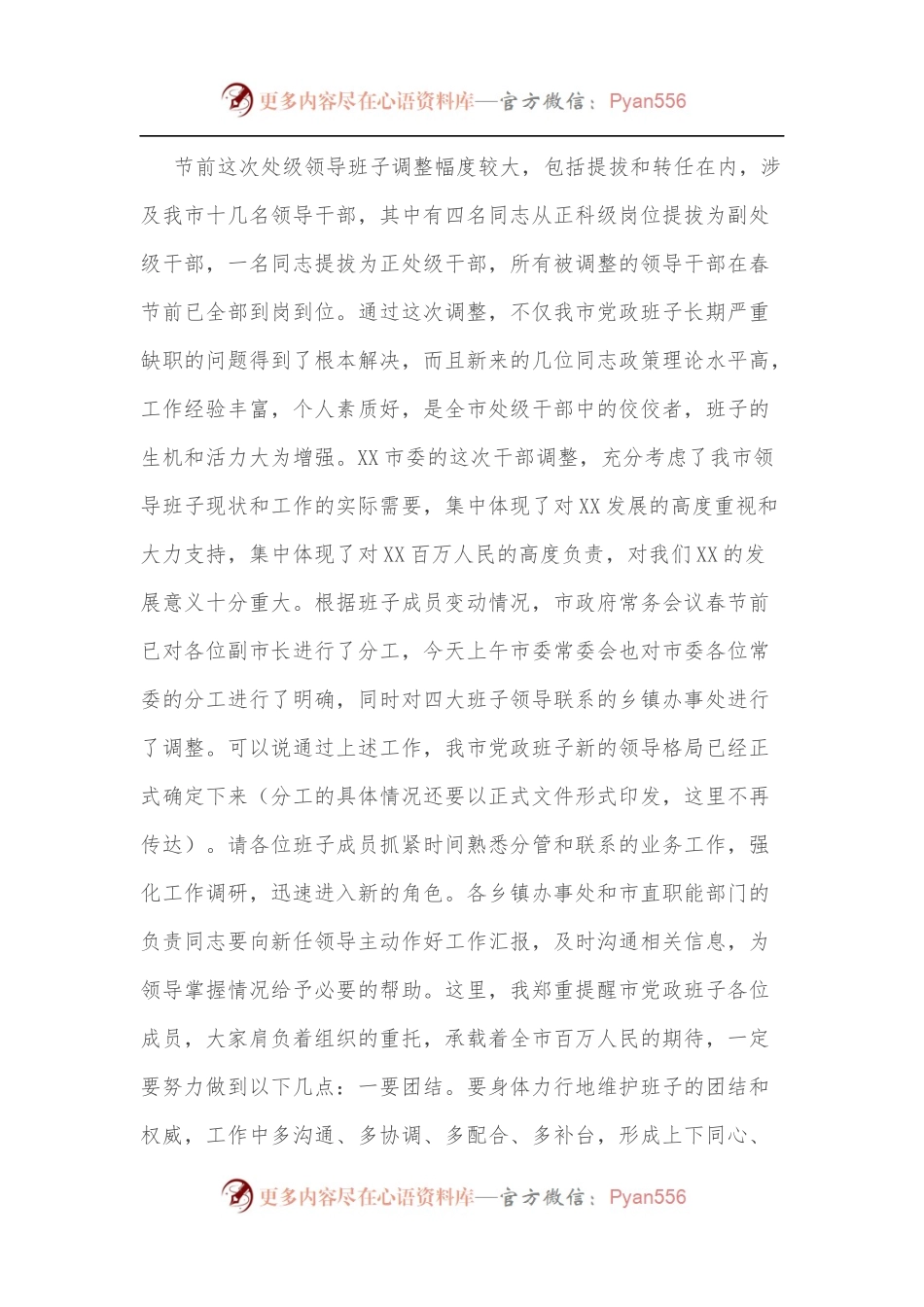 在全市领导干部大会上的讲话（二）.docx_第2页