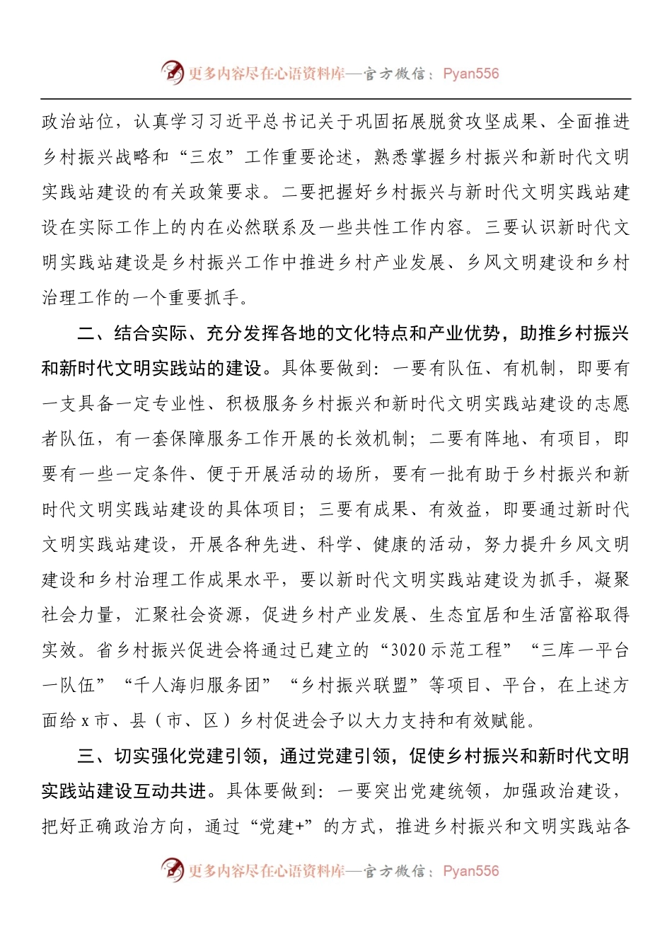在市乡村振兴促进会新时代文明实践座谈会上的讲话 （2）.docx_第2页
