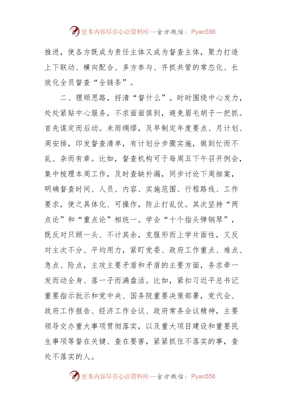 在全市政务督查系统工作座谈会上的交流发言.docx_第2页