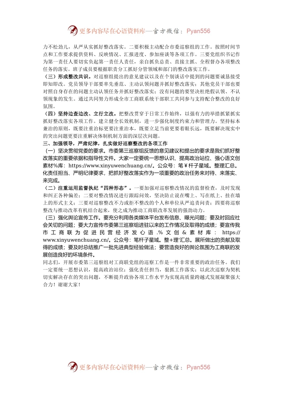 在市政协巡察整改专题动员部署会上的讲话.docx_第2页