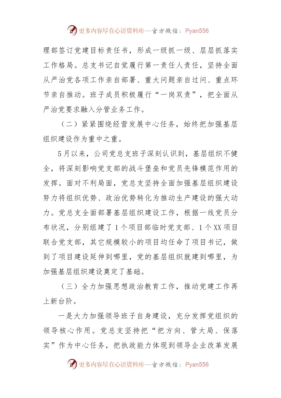 在国企党建工作推进会议上交流发言.docx_第2页