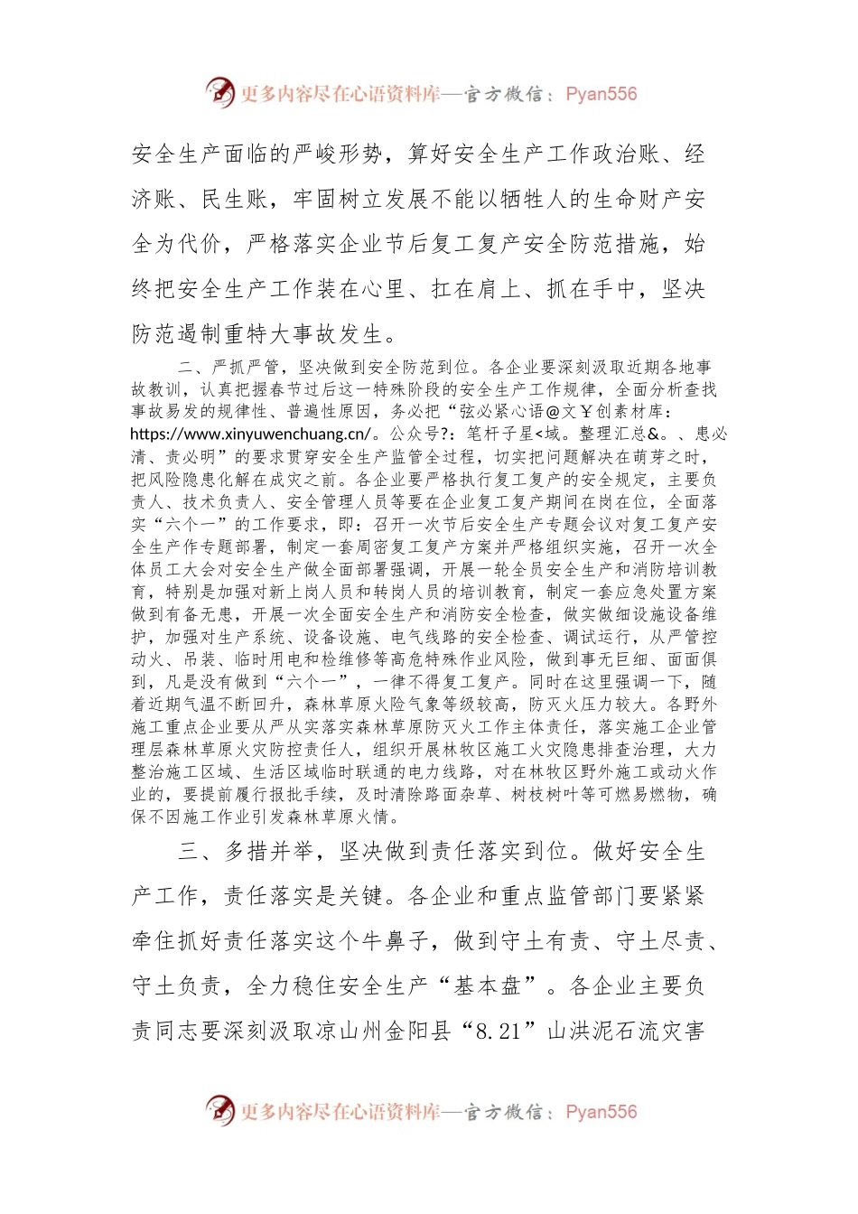 在2024年重点企业安全生产工作会议上的讲话.docx_第2页