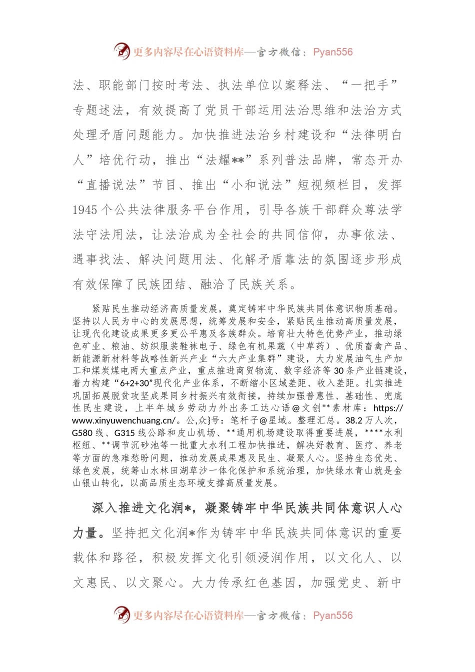 在创建全国民族团结进步示范区专题推进会上的发言.docx_第2页