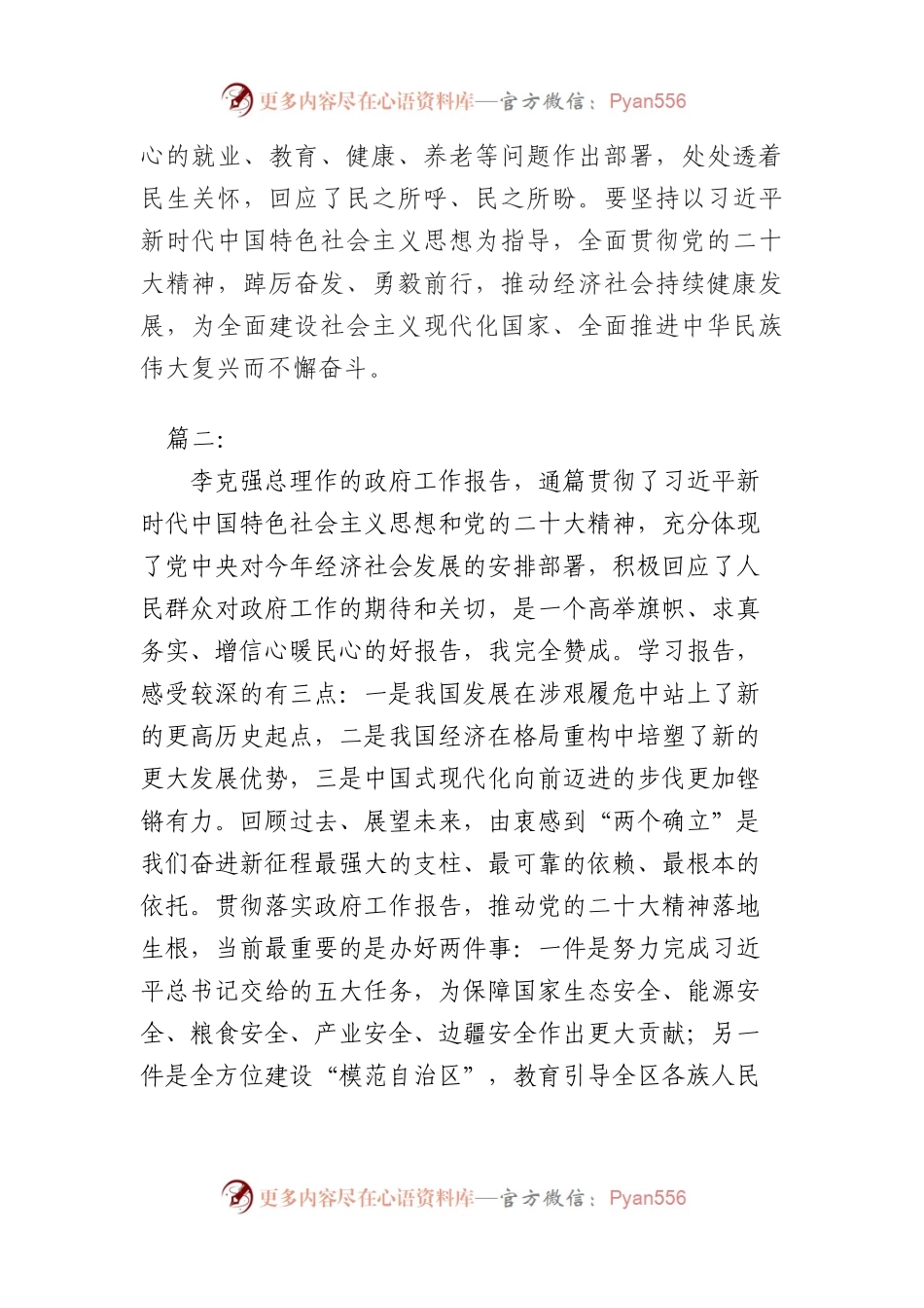 在审议2023年政府工作报告的发言汇编.docx_第2页