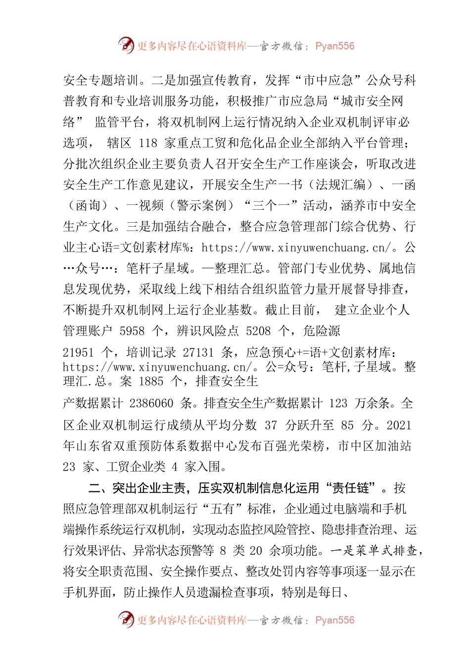 市中区双机制信息化建设汇报材料(5.03)(所有企业版本).docx_第2页