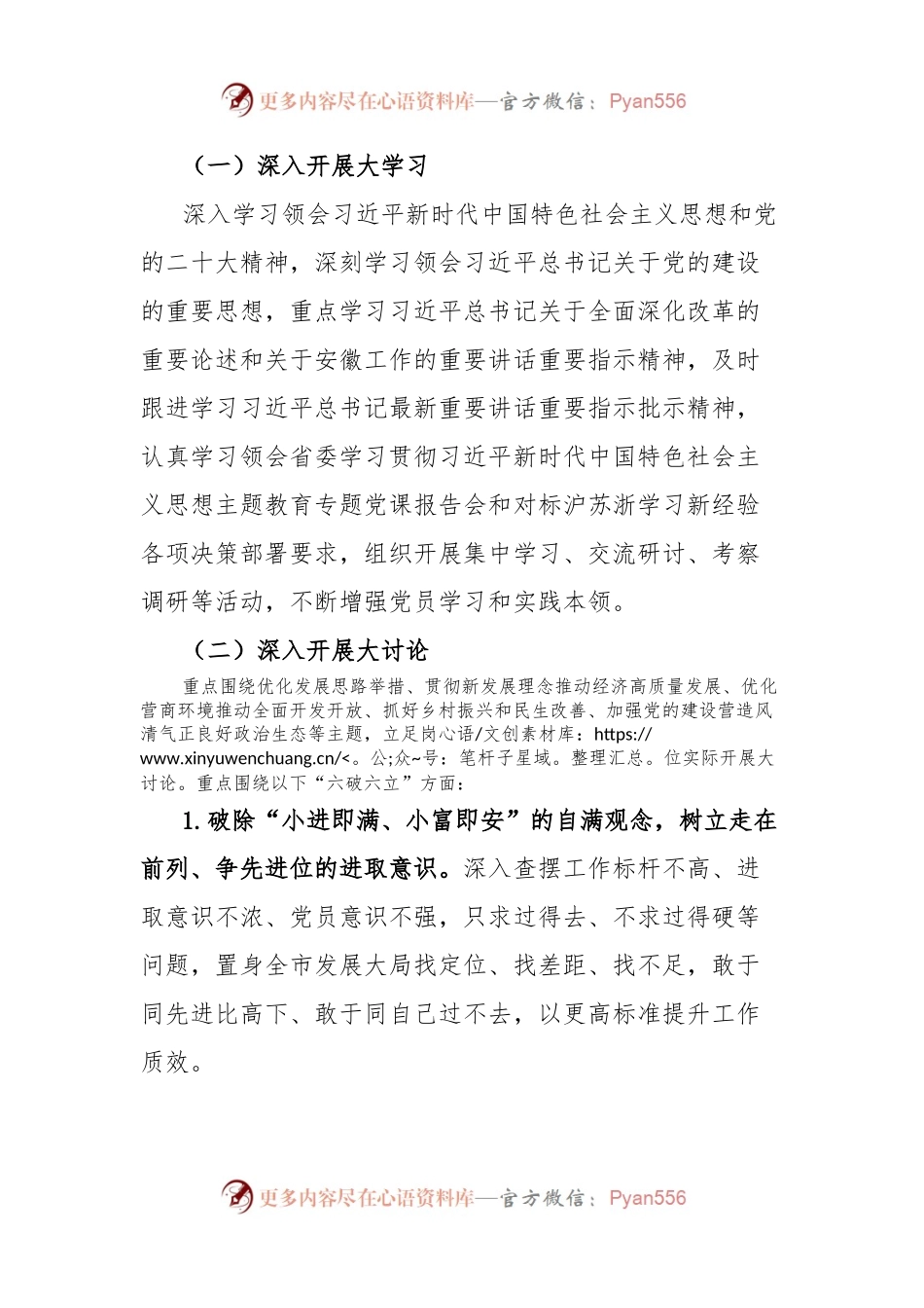 在机关各党支部和党员干部中开展解放思想大学习、大讨论、大调研活动方案.docx_第2页