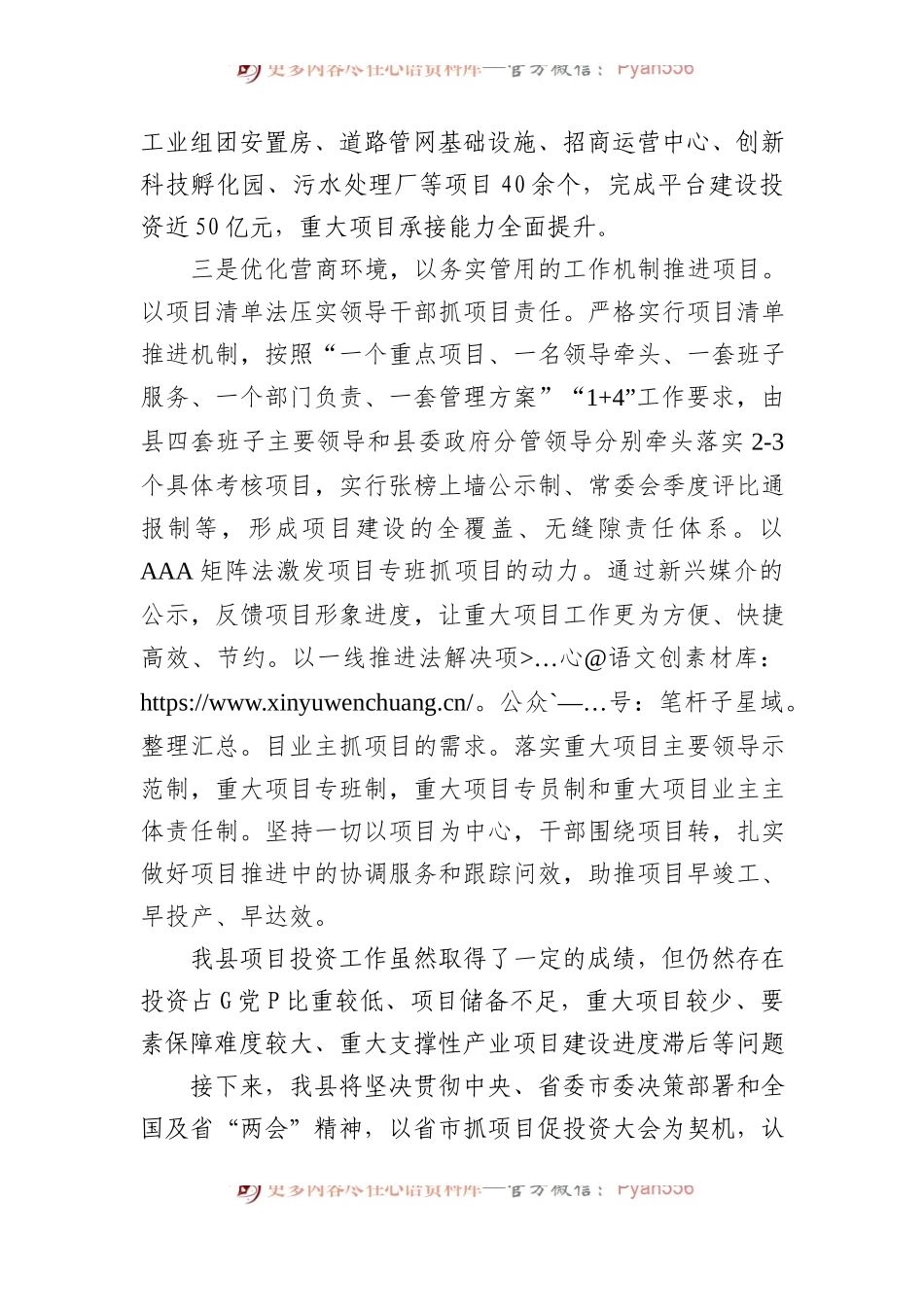 在项目投资工作大会上的发言.docx_第2页