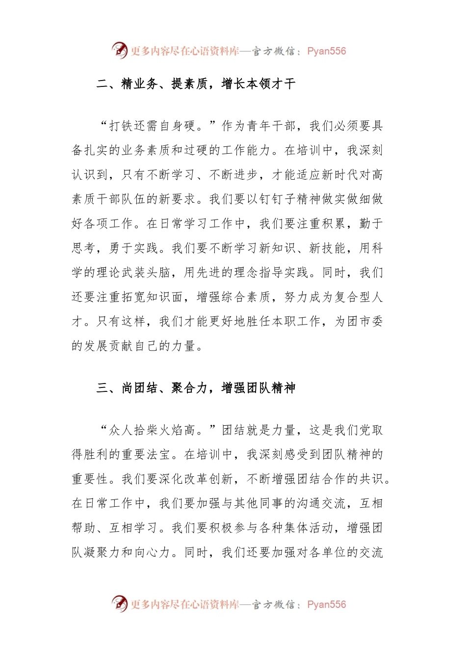 在青年干部能力培训会上的交流发言.docx_第2页